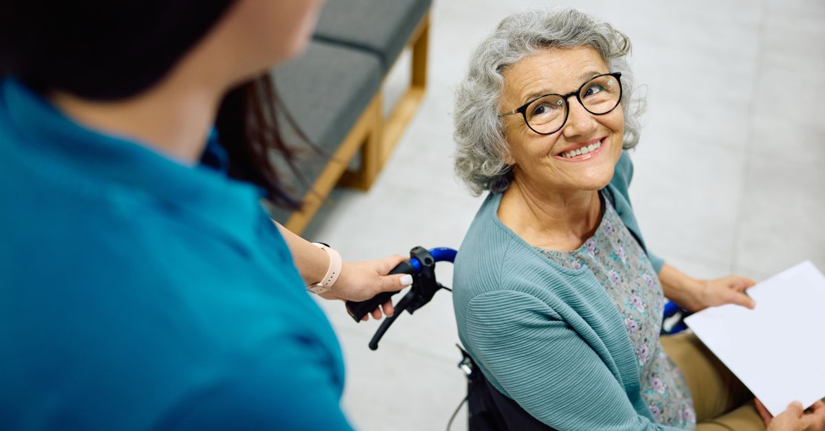 Personal care and hygiene assistance for seniors